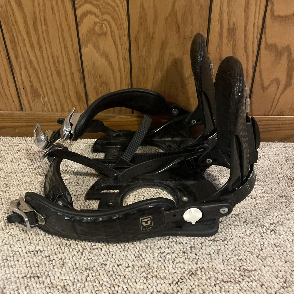 Union Milan Black Women's Snowboard Bindings Size Medium