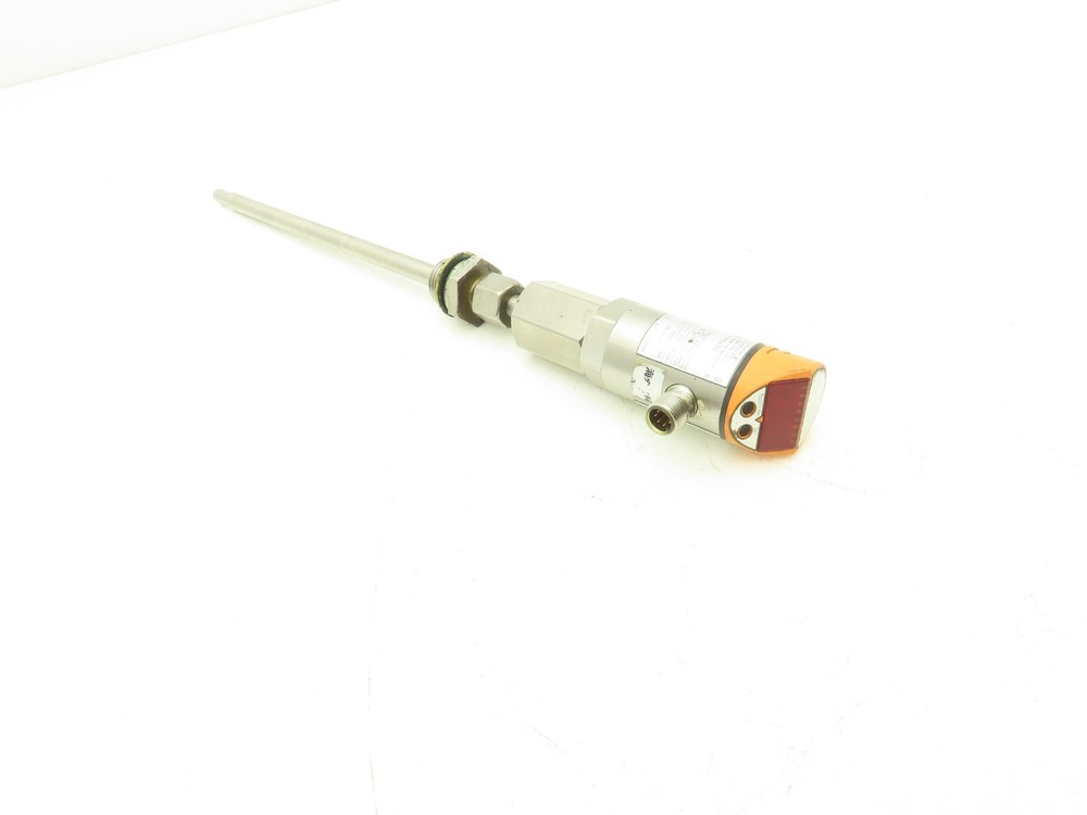 IFM Efector TR8430 Electronic Temperature Sensor Evaluation Unit With 8" Probe