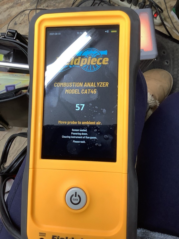 Fieldpiece Cat45 Combustion Analyzer With Case 123208