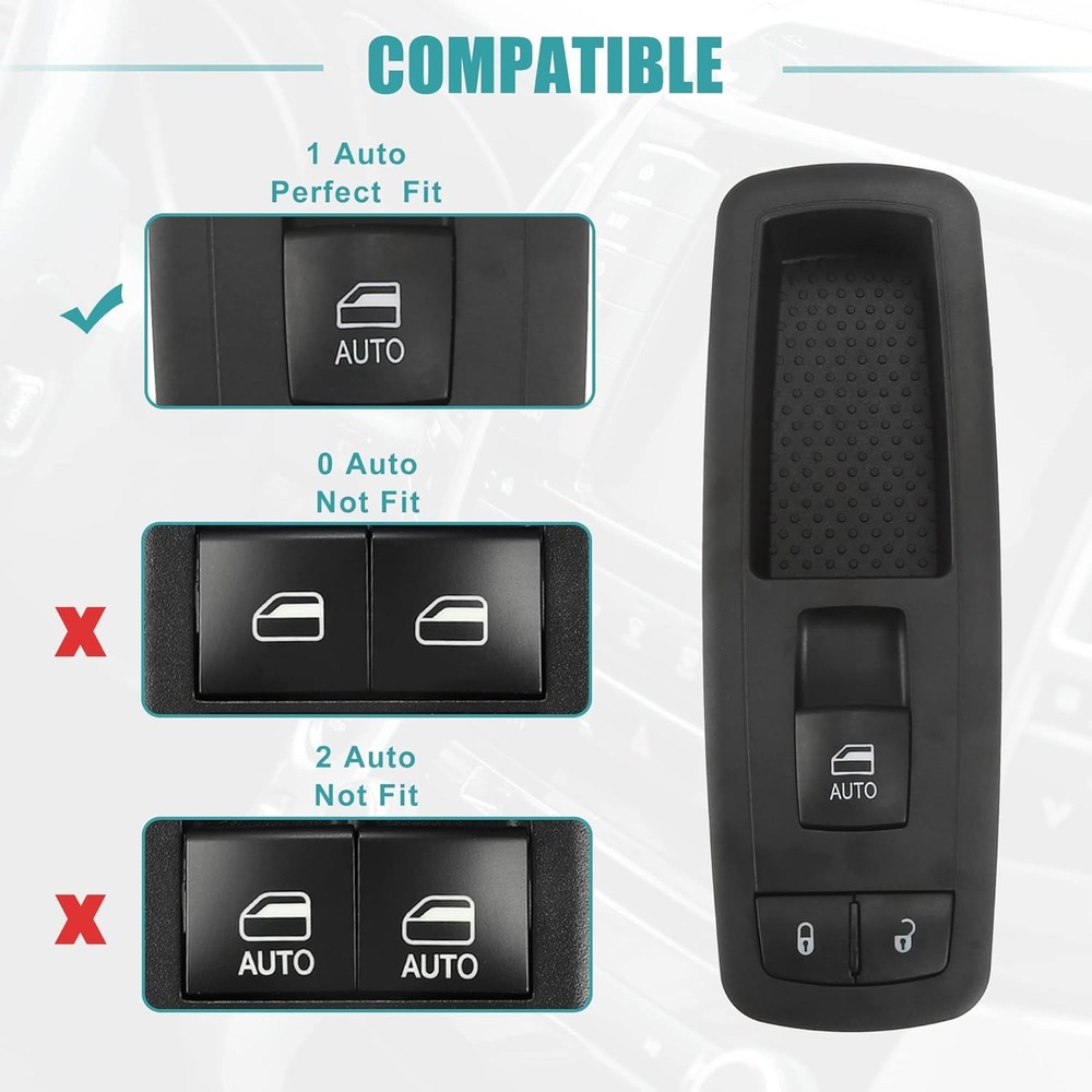 Front Right Passenger Side Master Power Window Switch Fit for Jeep Grand