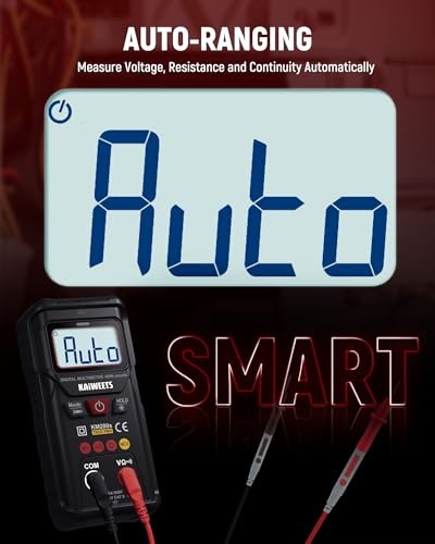 KM200s Smart Digital Multimeter True RMS, 4000 Counts, Auto Ranging