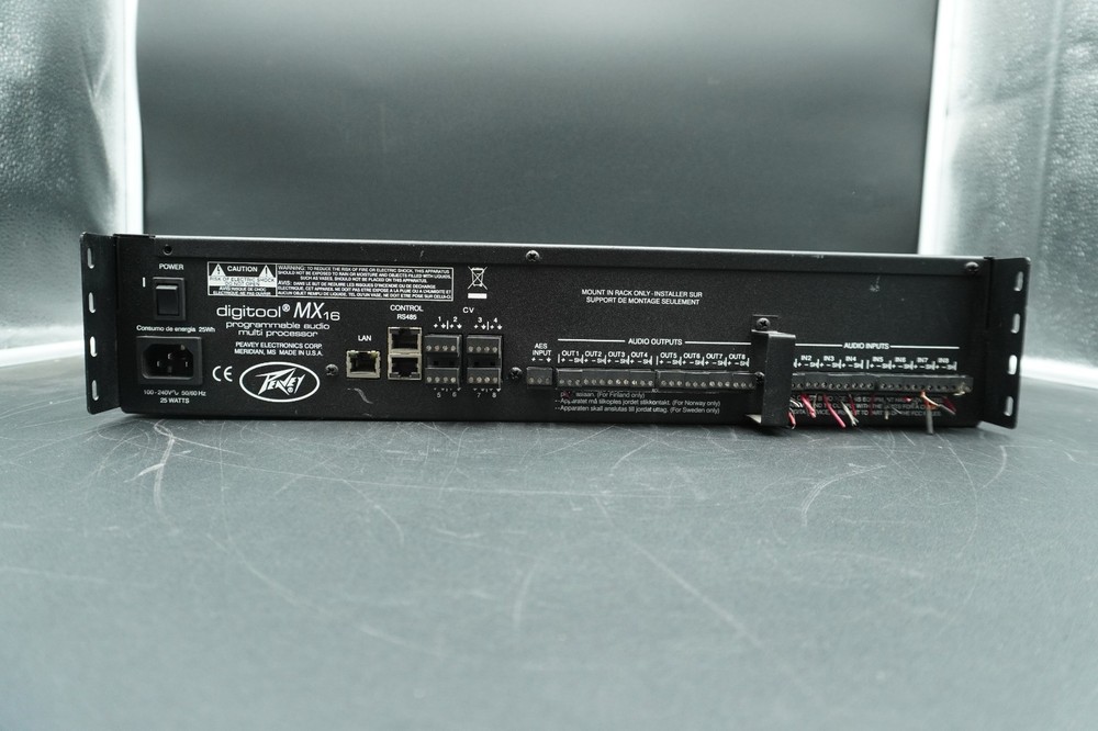 Peavey Digitool MX16 Programmable Digital Audio Multi-Processor *Tested*