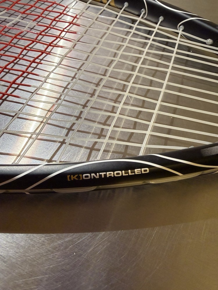 Wilson K Factor Rage Squash Racket – KFactor NanoTechnology Black And Gold