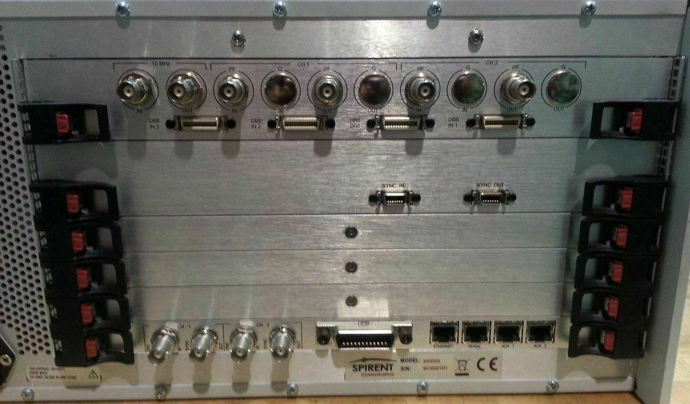 Spirent SR5500 Wireless Channel Emulator with OPTIONS - AWGN, DEE