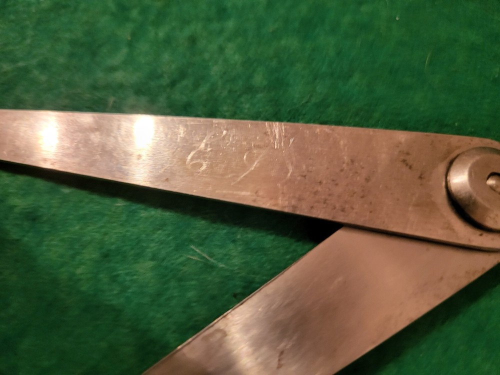 Athol firm joint Hermaphrodite caliper compass