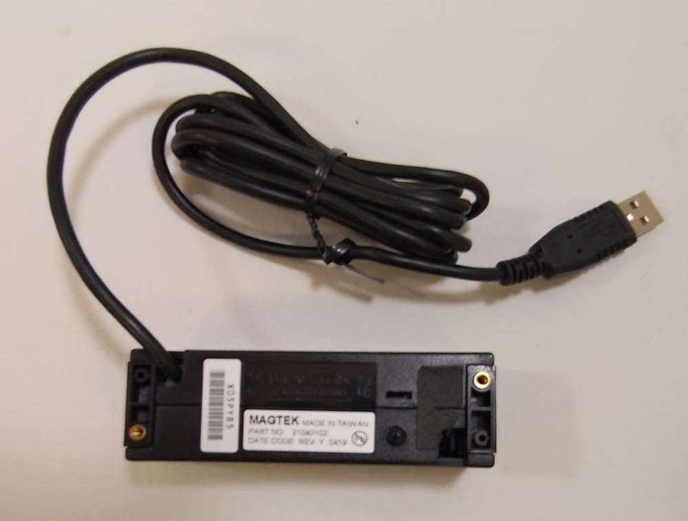 Magtek USB Card Reader Part Number 21040102