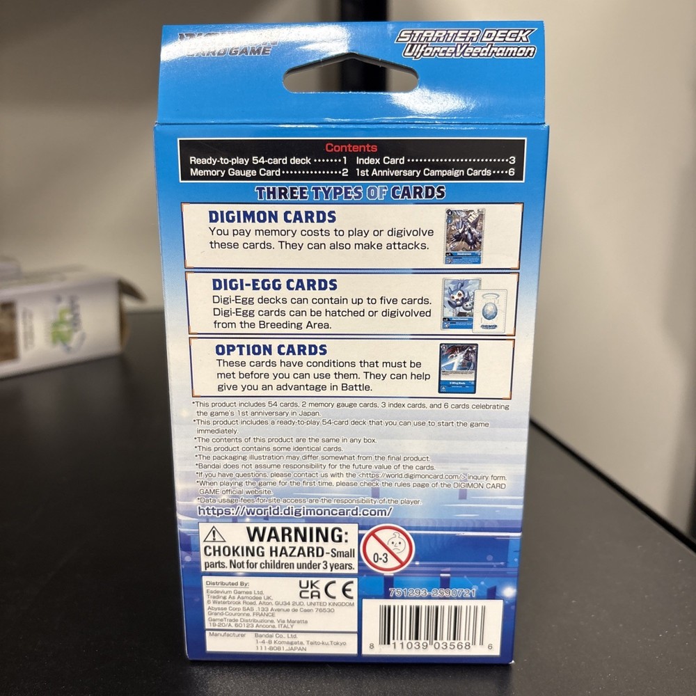 Digimon UlforceVeedramon Starter Deck