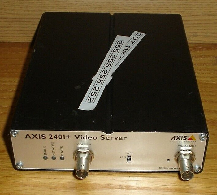 AXIS 2401+ Video Server 0176-001-01