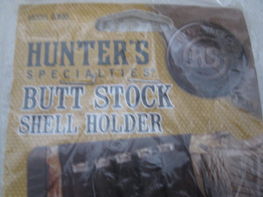 Hunter's Specialties Butt Stock Shell Holder Black