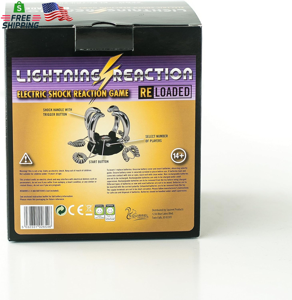 Lightning Reaction Reloaded - Shocking Game