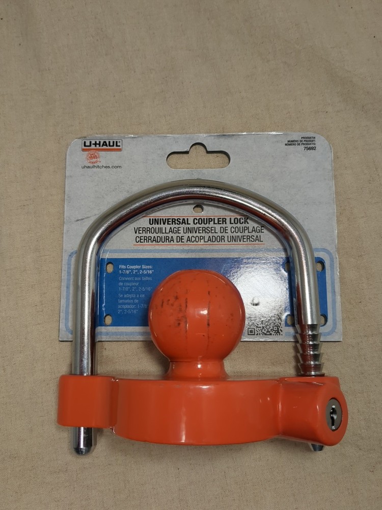 U-HAUL Universal Trailer Coupler Lock 2" Coupler Lock