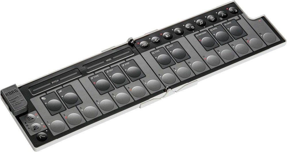 Korg nanoKEY Fold White Foldable Midi Keyboard Brand NEW