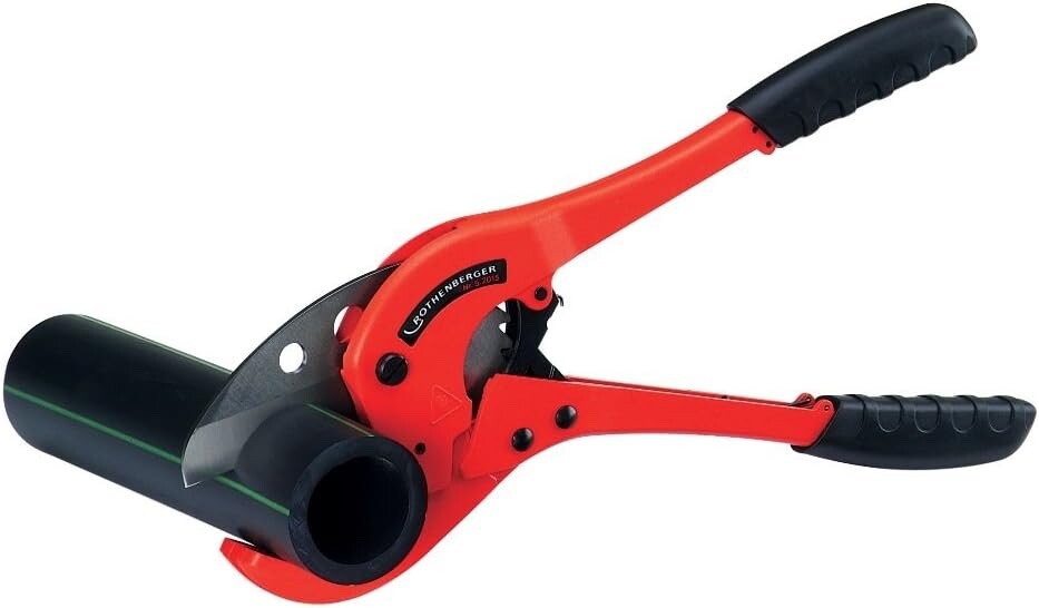 [Parallel Import] Rothenberger ROCUT 75TC 52015 Plastic Pipe Shears 3" Max