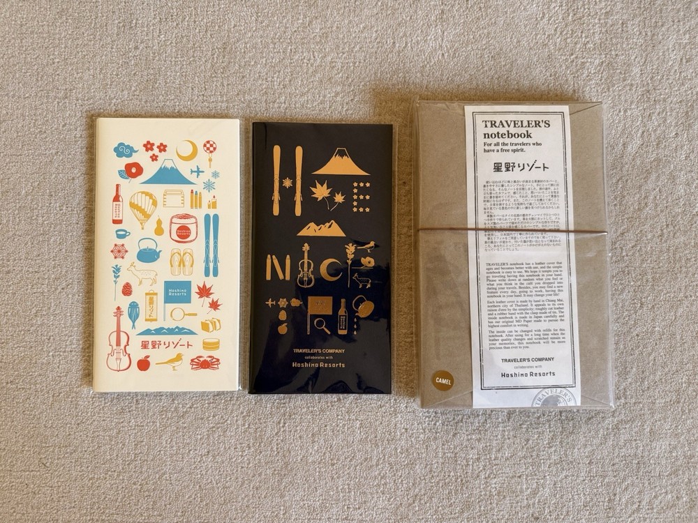 Traveler’s Notebook Hoshino Resorts Bundle