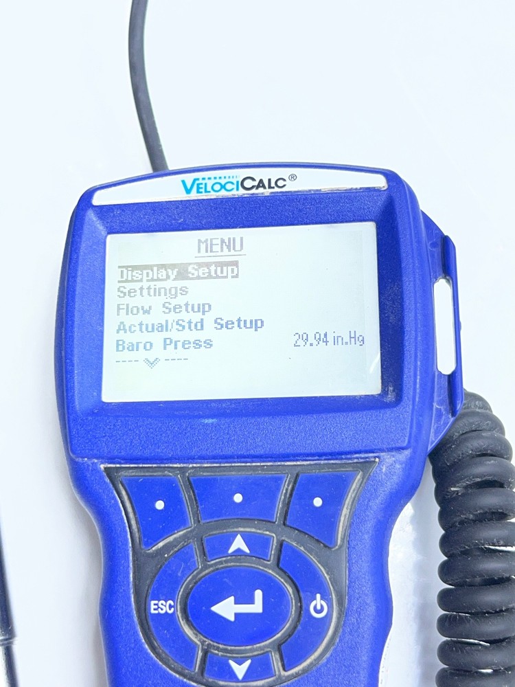 TSI VELOCICALC 9535-A MULTIFUNCTION VENTILATION METER