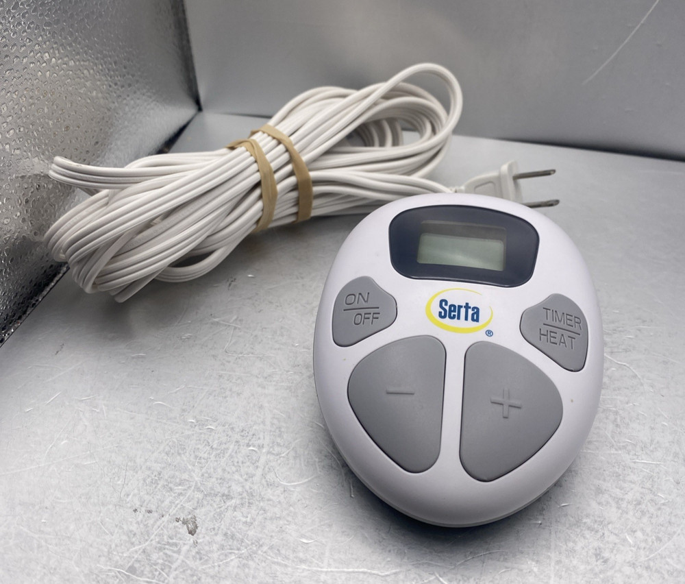 Genuine Serta Model PNEB 1.1.1 Electric Heated Blanket Controller Remote Tested