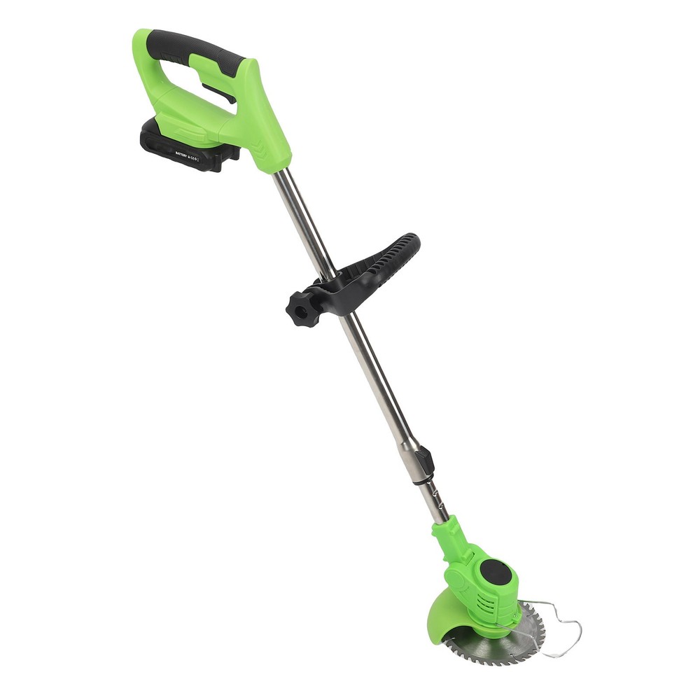 Cordless String Trimmer Brushless Electric Grass Cutter with Telescopic Handle