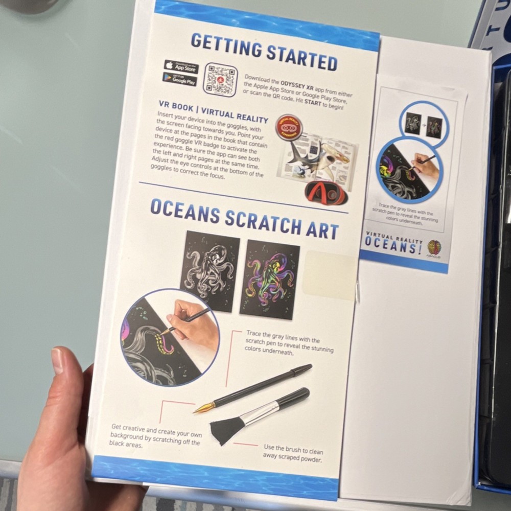 educational game Aquarius Virtual Reality Oceans!