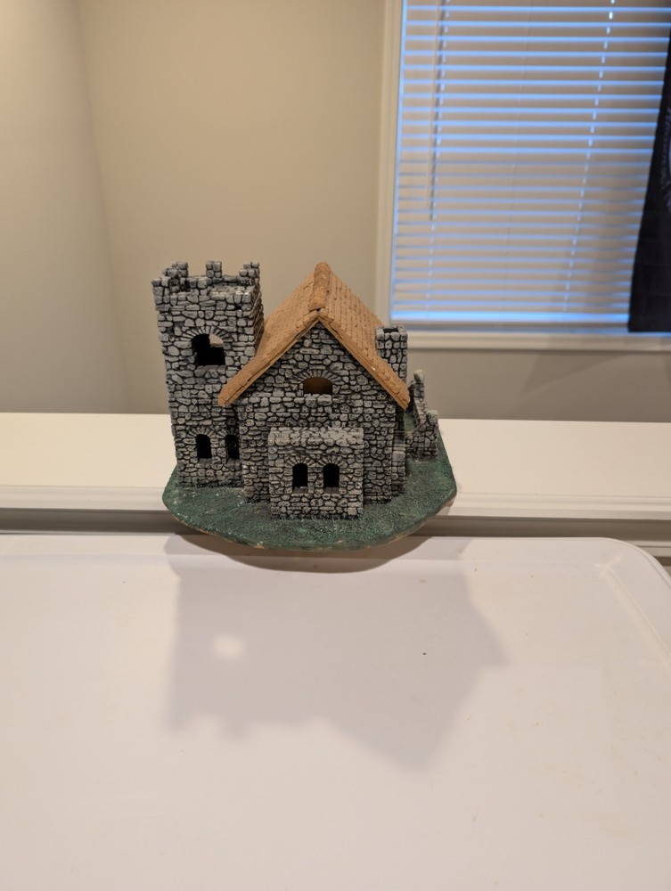 Custom Built Stone Keep - Miniature Wargaming, Terrain, Scenery, DND, Display