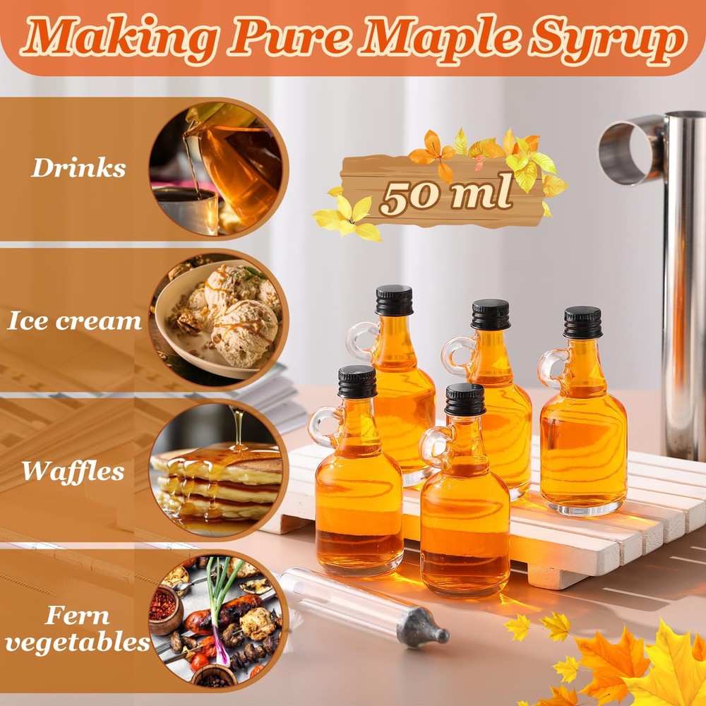 Maple Syrup Hydrometer Test Cup Kit Maple Syrup Density Kit Stainless Steel H...