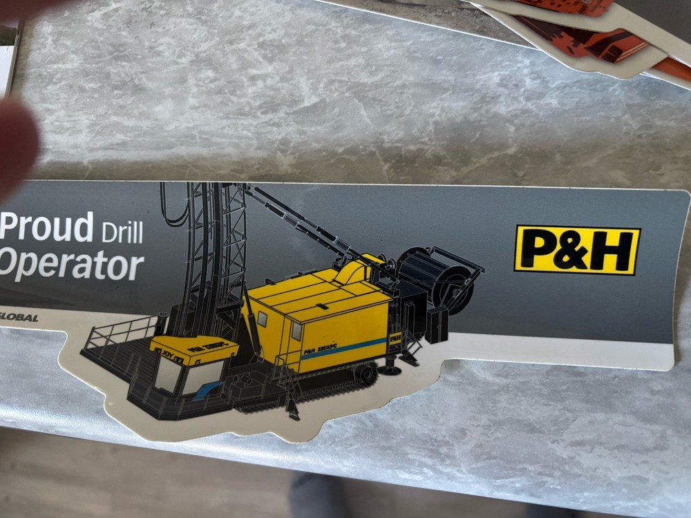 Joy Coal Mining stickers (2025 Listing ). Item 821