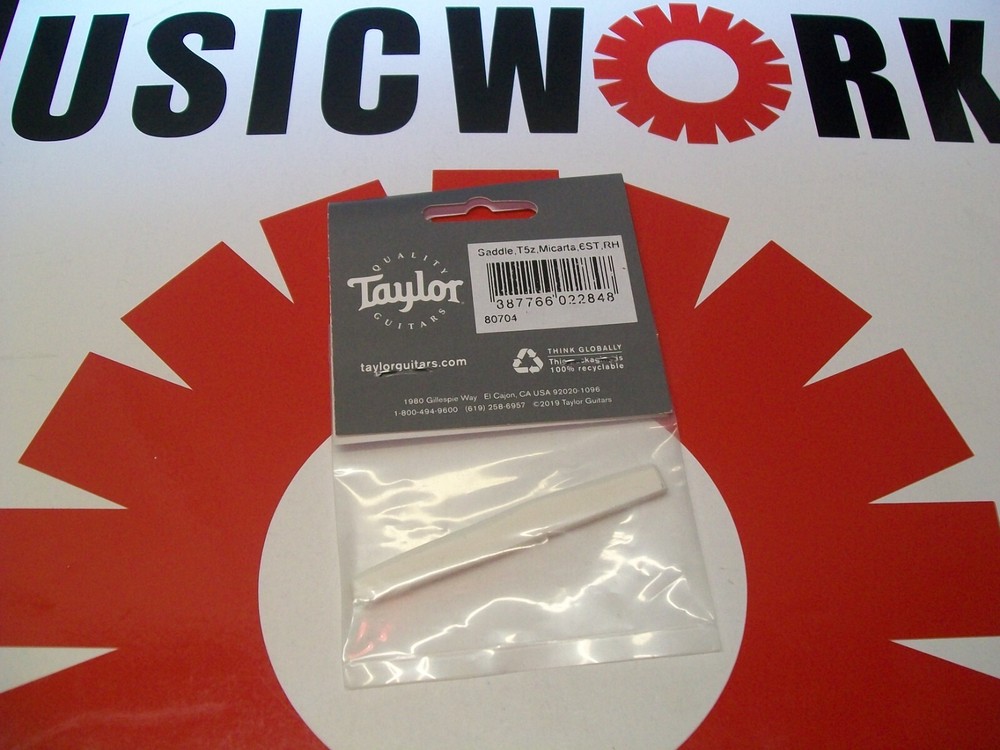TAYLOR MICARTA SADDLE FOR 6-STRING T5Z,  RH - #80704