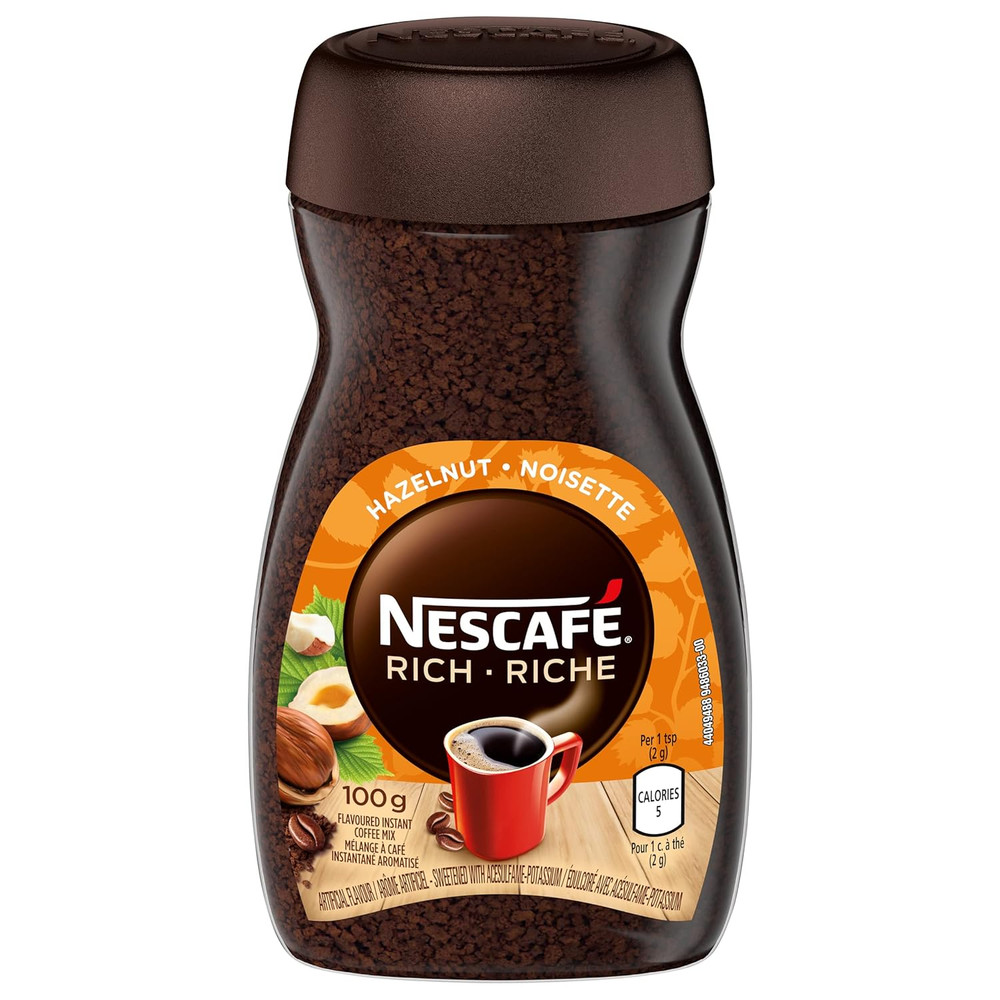 Rich Instant Coffee, 100G (Hazelnut)