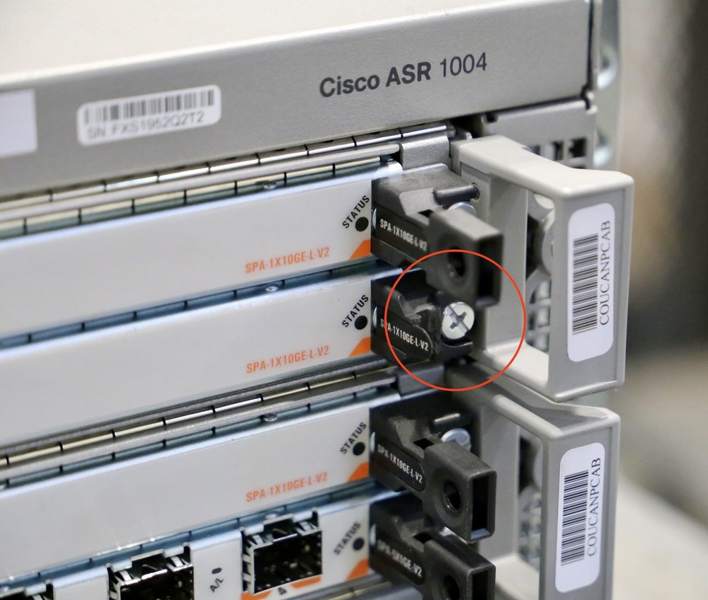 CISCO ASR1004 - Aggregation Services Router with Modules and PSUs