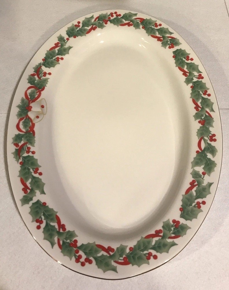 Sango Noel 14” Serving Platter