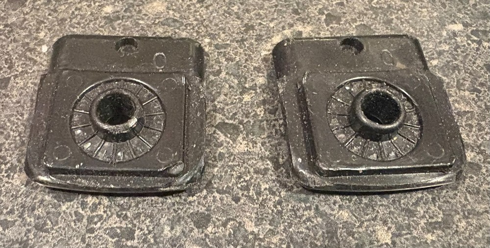 Hotronic black Boot Shell Mount Brackets ONLY No Hardware