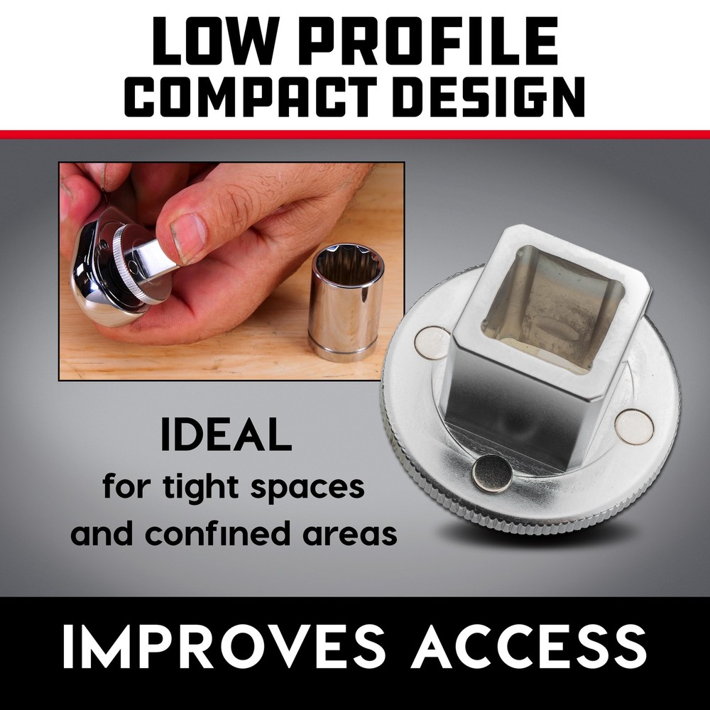 Powerbuilt 3 Piece Low Profile Socket Adapter Set - 643066ECE