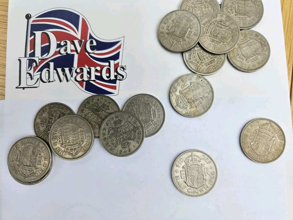 Pre Decimal 1965 British Half Crown Coin