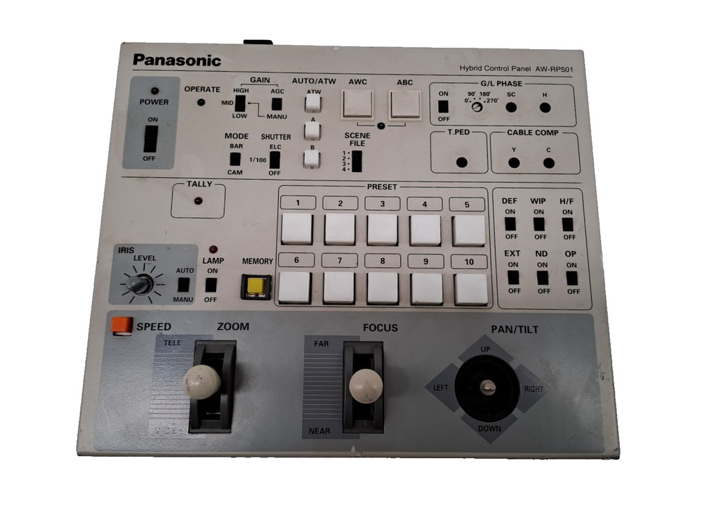 Panasonic AW-RP501 Hybrid Control Panel Camera Controller