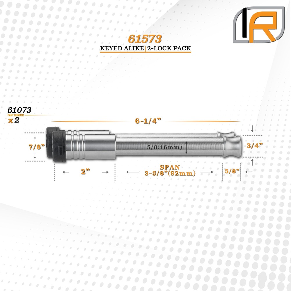 61573-D | Receiver Lock for 3 in Receiver