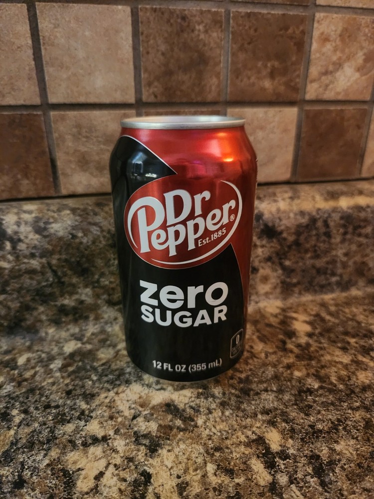 UNOPENED + SEALED Empty Dr Pepper Zero Sugar Can 2024