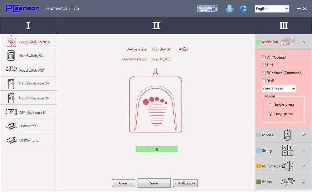 HID USB Foot Switch Pedal - One Key Customizable Action for Efficient Workflows
