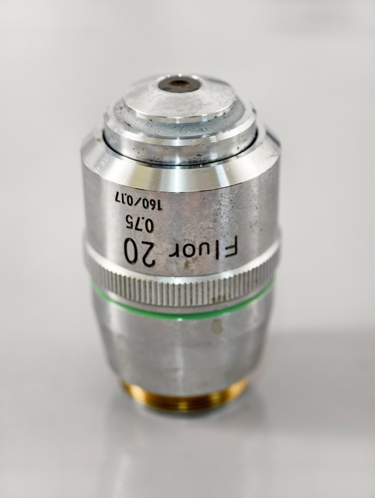Nikon Fluor 20x 0.75 Microscope Objective RMS Thread
