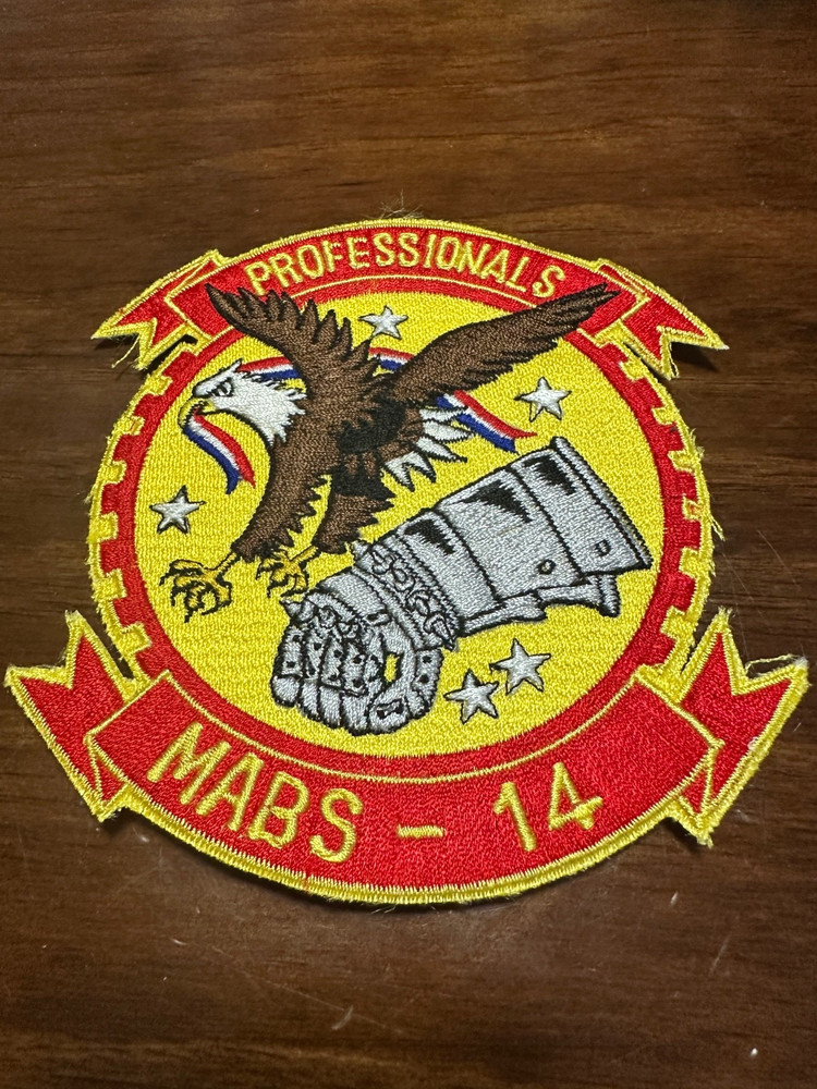 Vintage USMC MABS-14 Squadron Patch