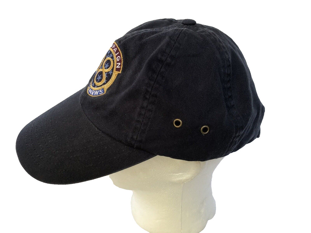 2008 CBS News Campaign Hat Baseball Cap Cotton Adjustable