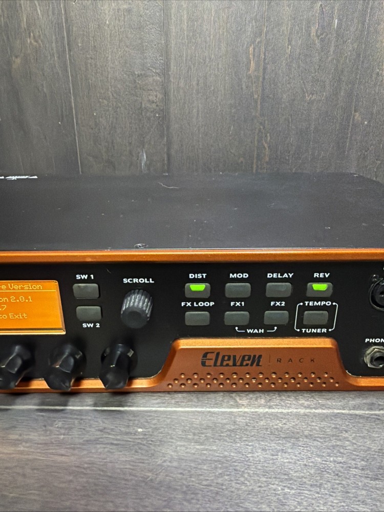 Avid Eleven Rack Guitar Preamp Audio Interface V2.0.1