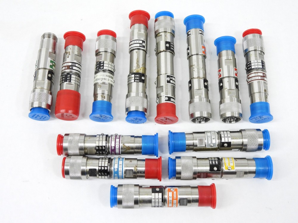 Weinschel Engineering Attenuator Lot (complete set of 13, nice)