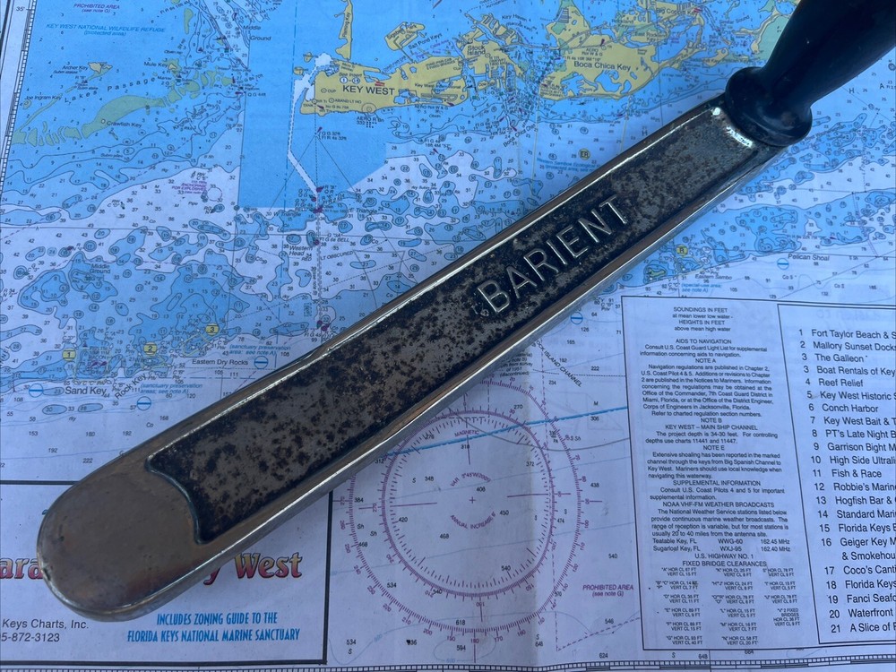 BARIENT 11” WINCH HANDLE Sailing Boat Parts Pre-owned