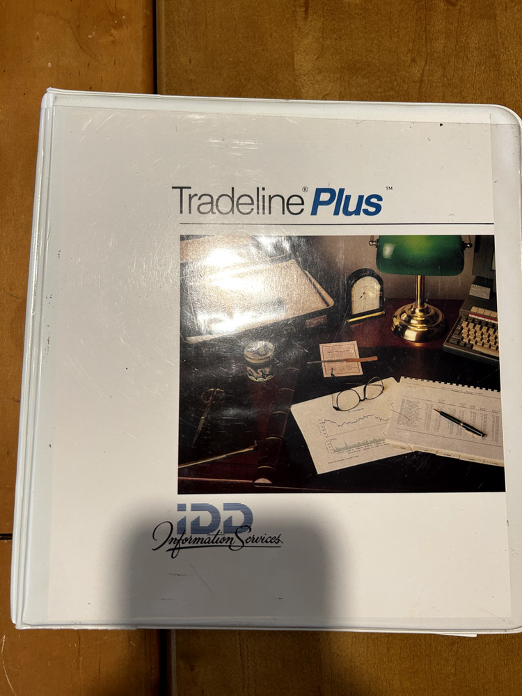 Tradeline Plus IDD Information services User's manual & software vintage