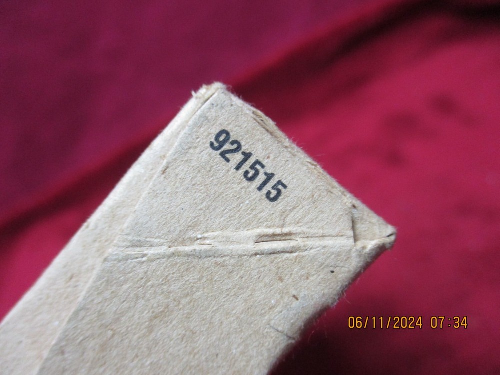 Vintage USGI Caliber .30 M1909 Blank Ammo Box, (EMPTY)