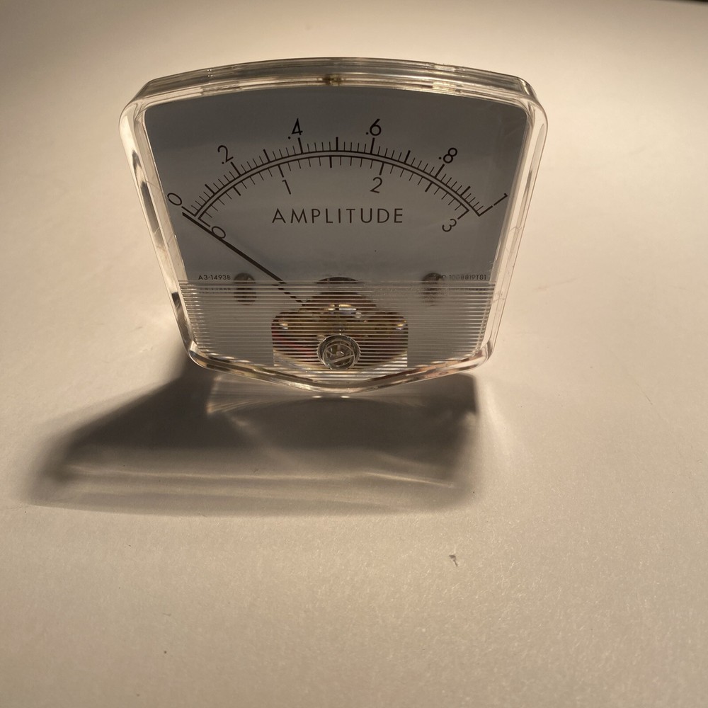 Amplitude panel meter 50uaDC zau