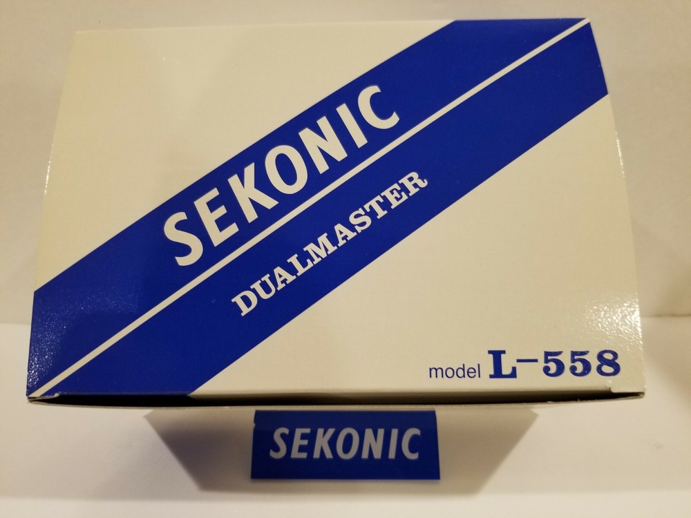 Sekonic 558 meter *** EMPTY BOX ***