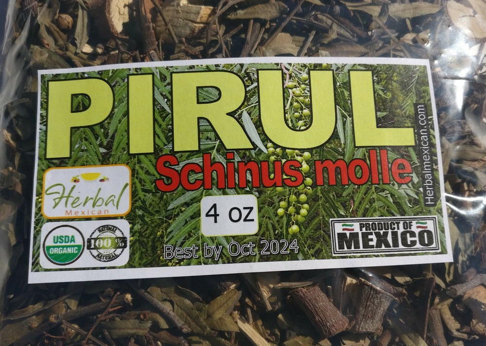 4oz Pirul Hierba Schinus molle false pepper tree California Peruvian pepper tree