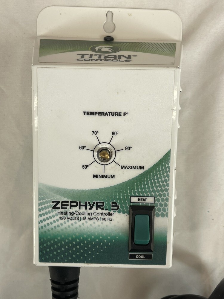 Zephyr 3 Temperature Control Thermosts Heating or Cooling Titan Controls