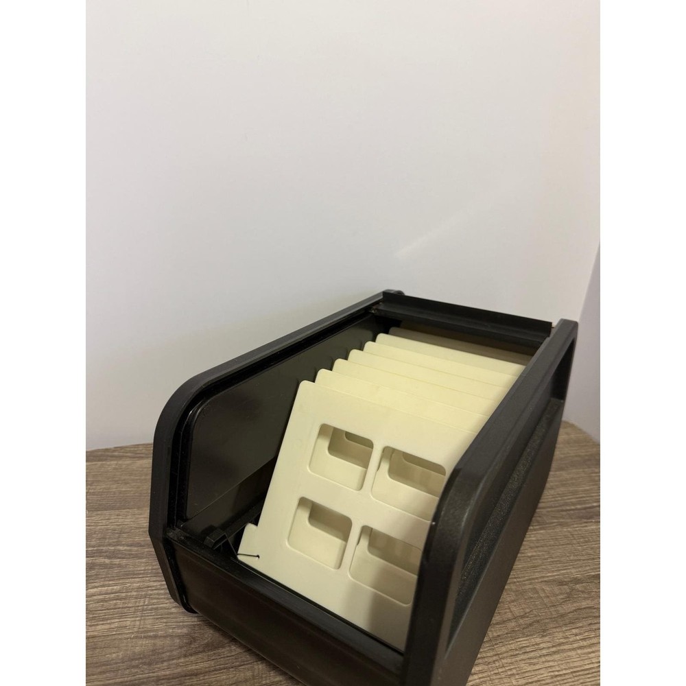 Vintage 1983 Floppy Disk Organizer – Microcomputer Accessories Inc