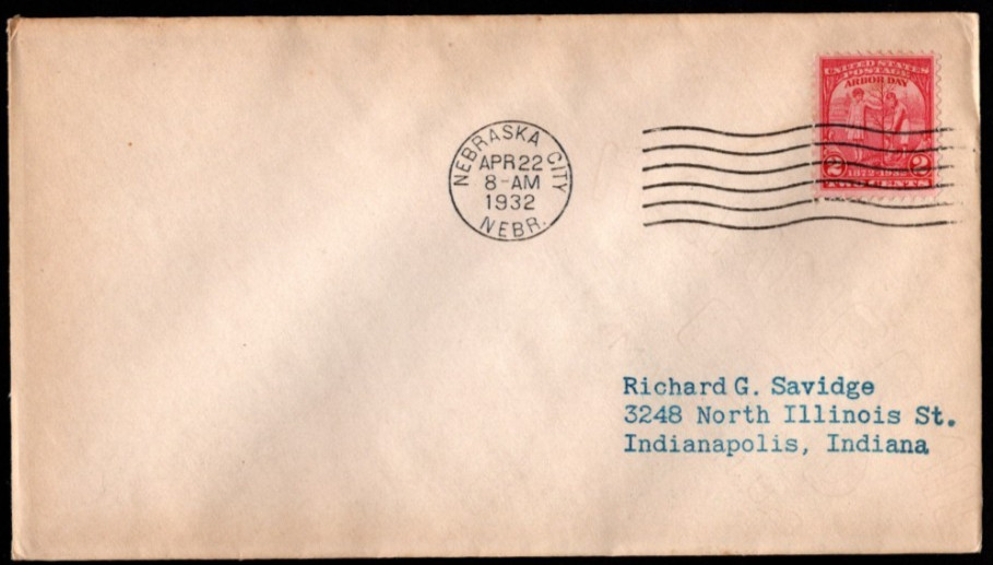 SC# 717 - Arbor Day FDC
